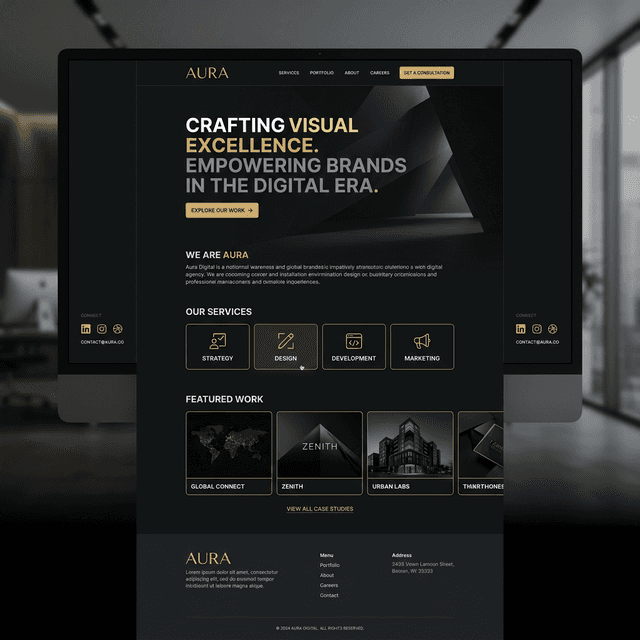 Website Design Mockup